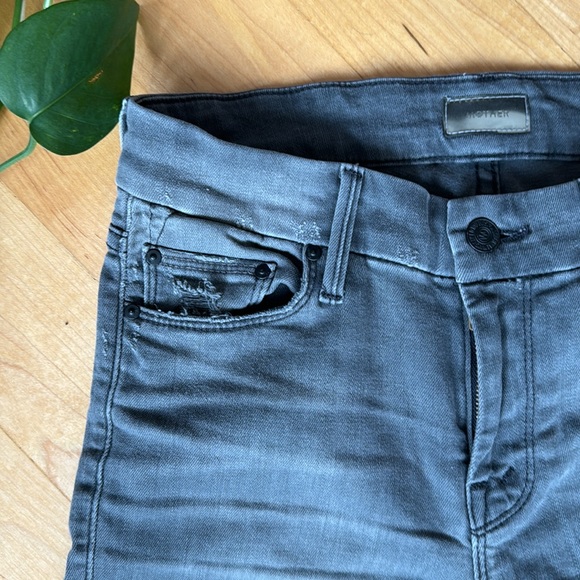 Mother | Denim | Grey | Size 25 - Picture 6 of 9